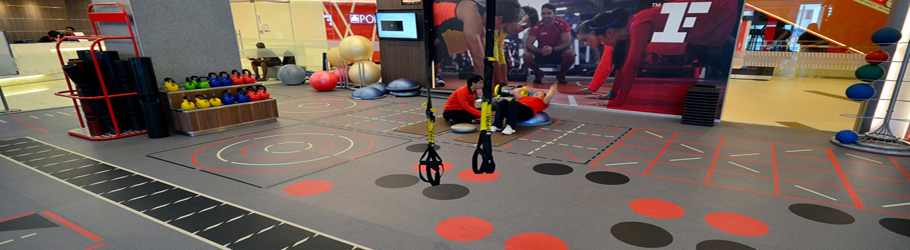 Fitness First Avenue K Mall, Malaysia - Neoflex REPtiles Agility & Functional Fitness Flooring